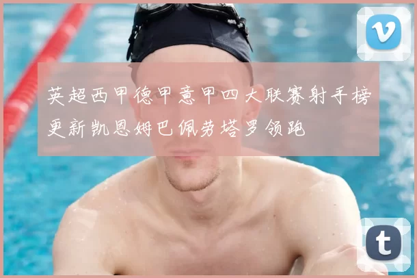 英超西甲德甲意甲四大联赛射手榜更新凯恩姆巴佩劳塔罗领跑