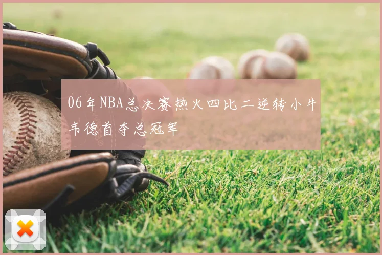 06年NBA总决赛热火四比二逆转小牛韦德首夺总冠军